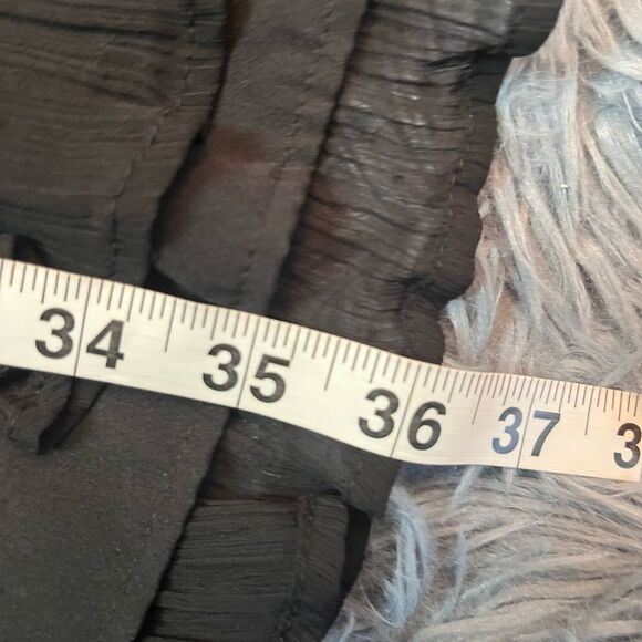 Joie Limited Edition Black Caviar Balloon Sleeve Mini Dress Size XXL - Picture 5 of 7